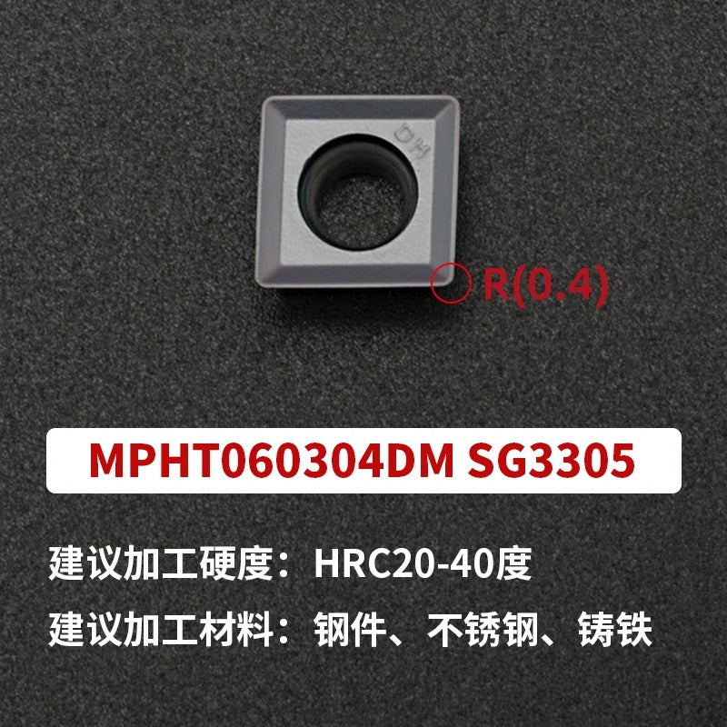 2082-CNC SMP 3 face and face milling cutter head saw blade sleeve indexable milling T-slot cutter head MPHT06 0812 Shandong Denso Pricision Tools Co.,Ltd.